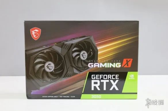 微星RTX3050X8G魔龙显卡：小巧尺寸，大容量性能，华丽RGB灯效尽显魅力