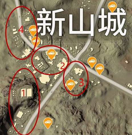 绝地求生沙漠地图